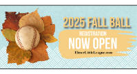 2025 Fall Ball Registration Now Open